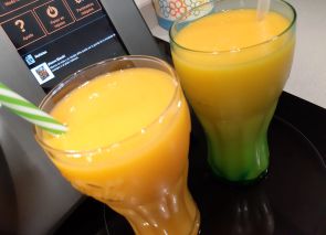 Sorbete de mangos y mandarinas JL