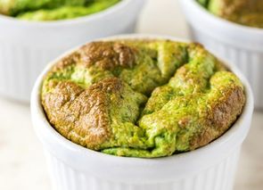 Soufflé de espinacas