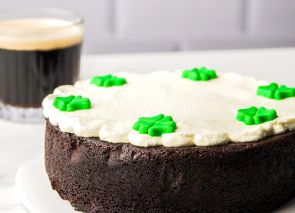 Tarta de cerveza negra