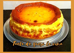 Tarta de queso de La Viña