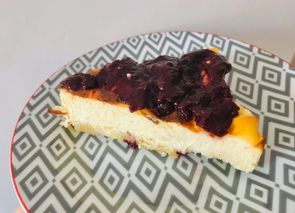 Tarta de queso Keto estilo Pedroche (Sin gluten ni azúcar)