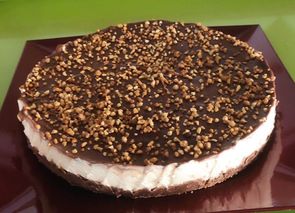 Tarta helada cacahuete