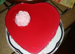 Tarta de San Valentín