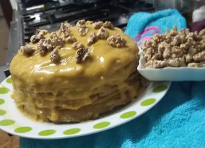 Tarta vegana fácil