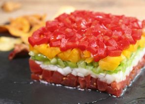 Trempó, ensalada de pimientos