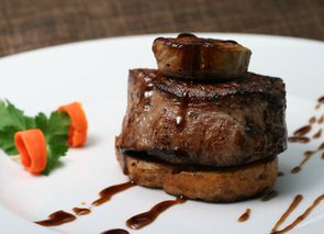 Turnedó Rossini con salsa de Pedro Ximénez