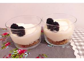 Vasito de cheescake de limón
