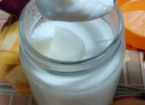 Yogur natural casero