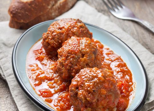 Albóndigas con salsa