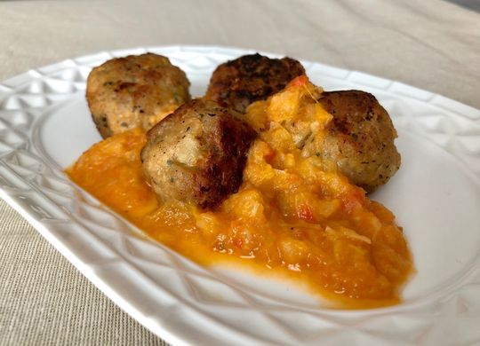 Albóndigas veganas