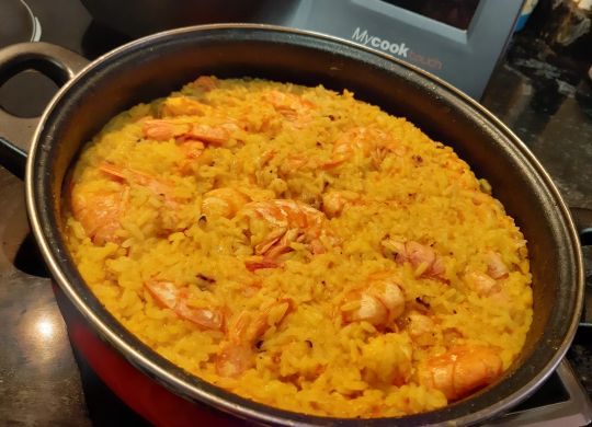 Arroz con colas de gambón 🥘 JL
