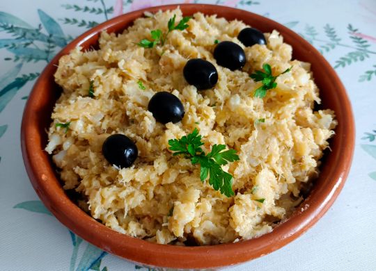 Bacalao a bras (bacalao dorado)
