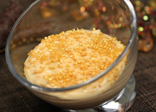 Bavarois de turrón