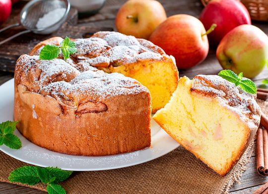 Bizcocho de manzana