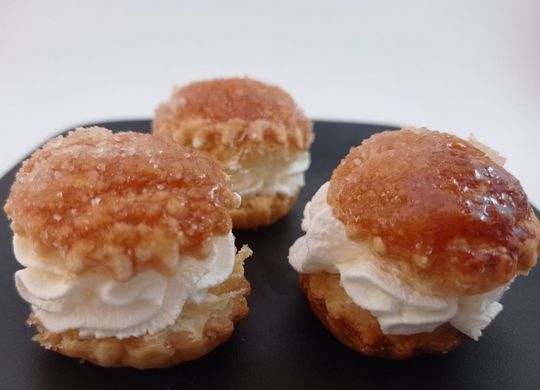 Bocaditos de nata muy fáciles