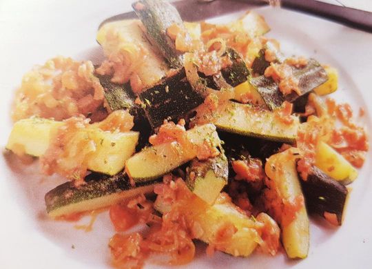 Calabacín alla calabrese