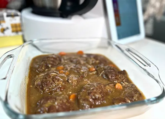 Carrilleras en salsa de Pedro Ximénez
