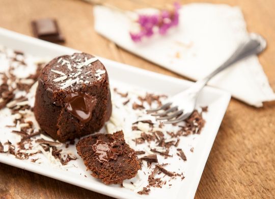 Coulant de chocolate