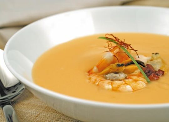 Crema de marisco