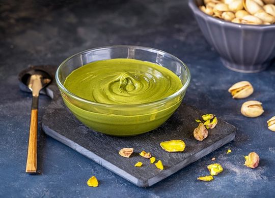 Crema de pistachos