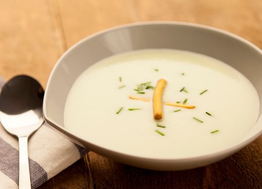 Crema fría de pepino
