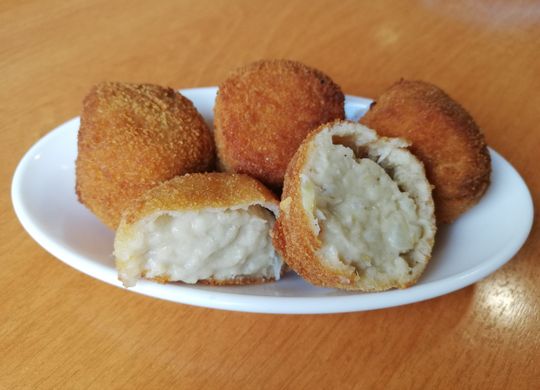 Croquetas de berenjena y atún