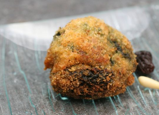 Croquetas de espinacas