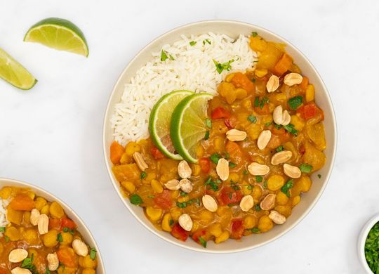 Curry de garbanzos
