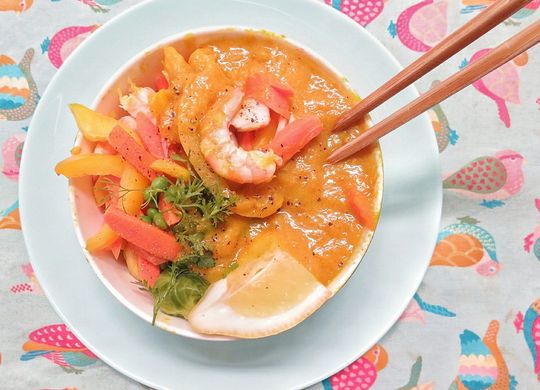 Curry thai de mango