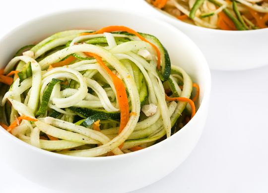 Ensalada de zanahoria y calabacín