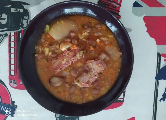Escudella o cocido catalan