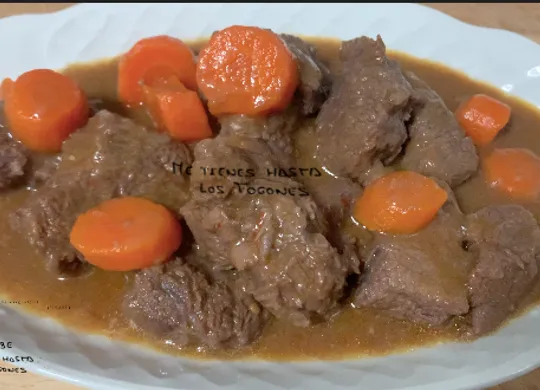 Estofado de ternera al estilo Los Fogones