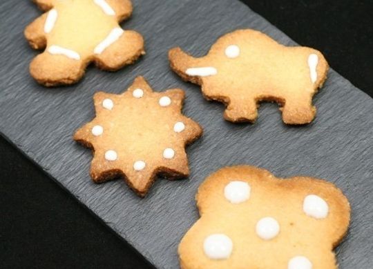 Galletas de mantequilla y almendras