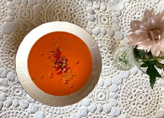 Gazpacho andaluz de mi madre