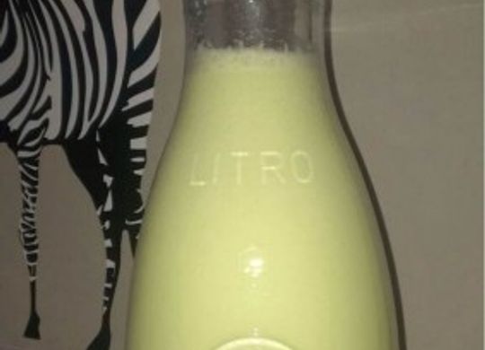 Gazpacho de pepino y manzana