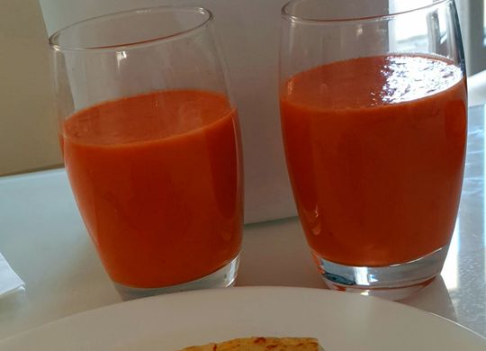 Gazpacho ligero perfecto para niños