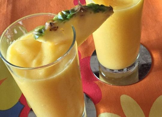 Granizado de mango y piña