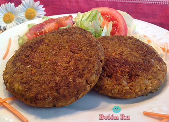 Hamburguesas de lentejas