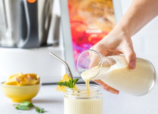 Lassi de piña y lima