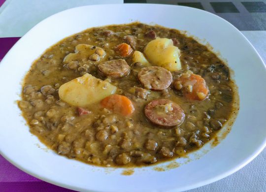 Lentejas caseras