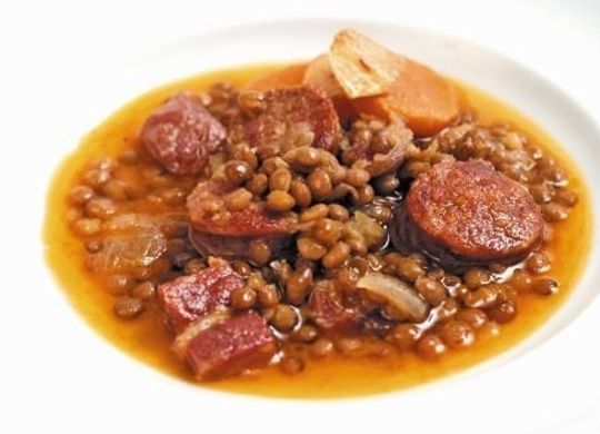 Lentejas estofadas