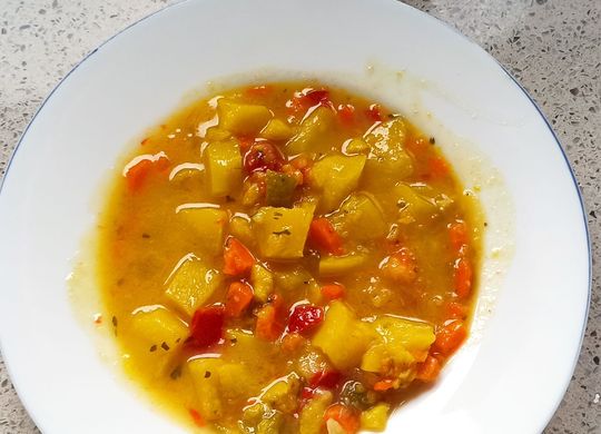 Marmita de bacalao