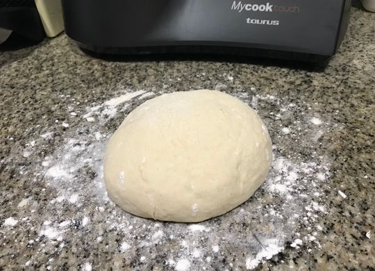 Masa de pizza a la italiana
