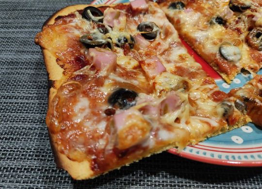 Masa de pizza (harina de garbanzo)