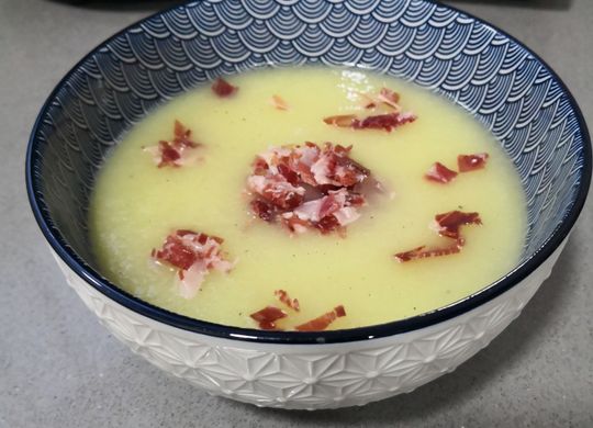 Mi gazpacho de melón