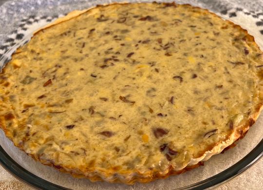 Mi quiche Lorraine de beicon (adaptada a Mycook next)