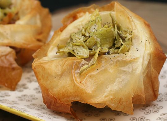Nidos de alcachofas