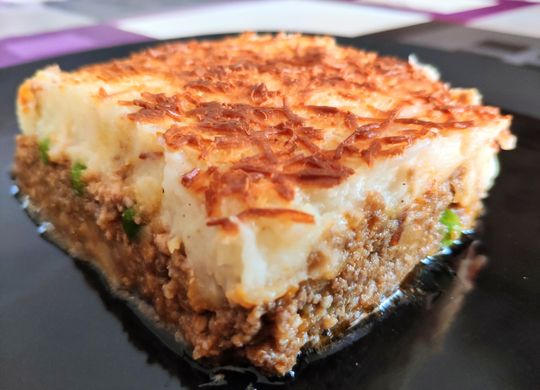 Pastel de carne y patata