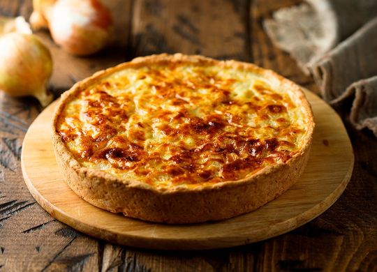 Pastel de cebolla