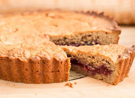 Pastel de linz al estilo alemán